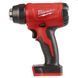 Термоповітродувка акумуляторна MILWAUKEE, M18 BHG-0 (каркас, аксесуари, картонне пакування) 4933459771 фото 1