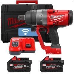 Гайковерт акумуляторний безщітковий 1'' MILWAUKEE, M18 ONEFHIWF1-802X, 2400Нм (зарядний пристрій M12 4933499254 фото