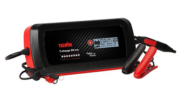 Зарядное устройство TELWIN T-CHARGE 20 EVO 12V/24V 807596 фото