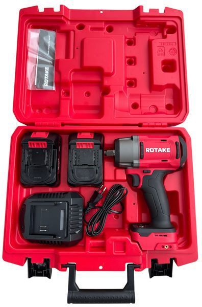Аккумуляторный ударный гайковерт 1/2", усилие 1180 Nm T2-60D фото