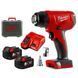 Пистолет горячего воздуха - фен аккумуляторный MILWAUKEE, M18 BHG-502C (ЗУ, 2х5Ач, кейс) 4933459772 фото 1