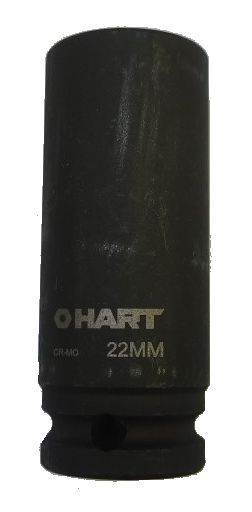 Головка ударна глибока 1/2" 22мм HART 147022 фото