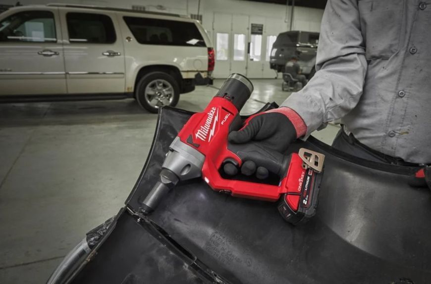 Заклепочник акумуляторний безщітковий MILWAUKEE M18 ONEFPRT-0X, діаметр заклепок 4,8-7,0мм (каркас, 4933478601 фото