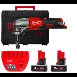 Ножиці висічні по металу акумуляторні безщіткові MILWAUKEE, M12 FNB16-402X (зарядний пристрій С12 С, 4933479619 фото