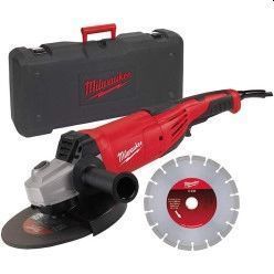 Шлифмашина угловая MILWAUKEE, AG 22-230 DMS-DSET, 2200Вт, &Oslash;230мм (с алмазным диском, кейс) 4933440292 фото
