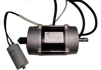Двигатель 220V/50HZ/1P+ролик+конденсатор для балансировочных стендов СВ-6X, CB-76 B-73-1221200 фото