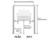 PEAK 215С - Подъемник двухстоечный верхняя синхр. 6,800 кг 215С фото