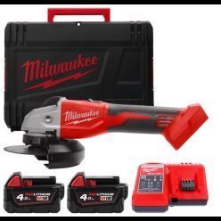 Шлифмашина угловая - болгарка аккумуляторная бесщёточная MILWAUKEE, M18 BLSAG125X-402X, &Oslash;125мм 4933492644 фото
