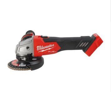 Шліфмашина кутова акумуляторна безщіткова MILWAUKEE, M18 FSAG125X-0, діаметр 125мм (каркас, антивібр 4933478701 фото