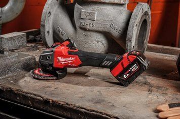Шлифмашина угловая - болгарка аккумуляторная бесщёточная MILWAUKEE, M18 FSAGV125XB-0X, &Oslash;125 (HDкейс) 4933478436 фото