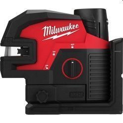 Нівелір лінійно-точковий лазерний акумуляторний 4 точковий MILWAUKEE, M12 CLL4P-301C зелений промінь 4933479203 фото